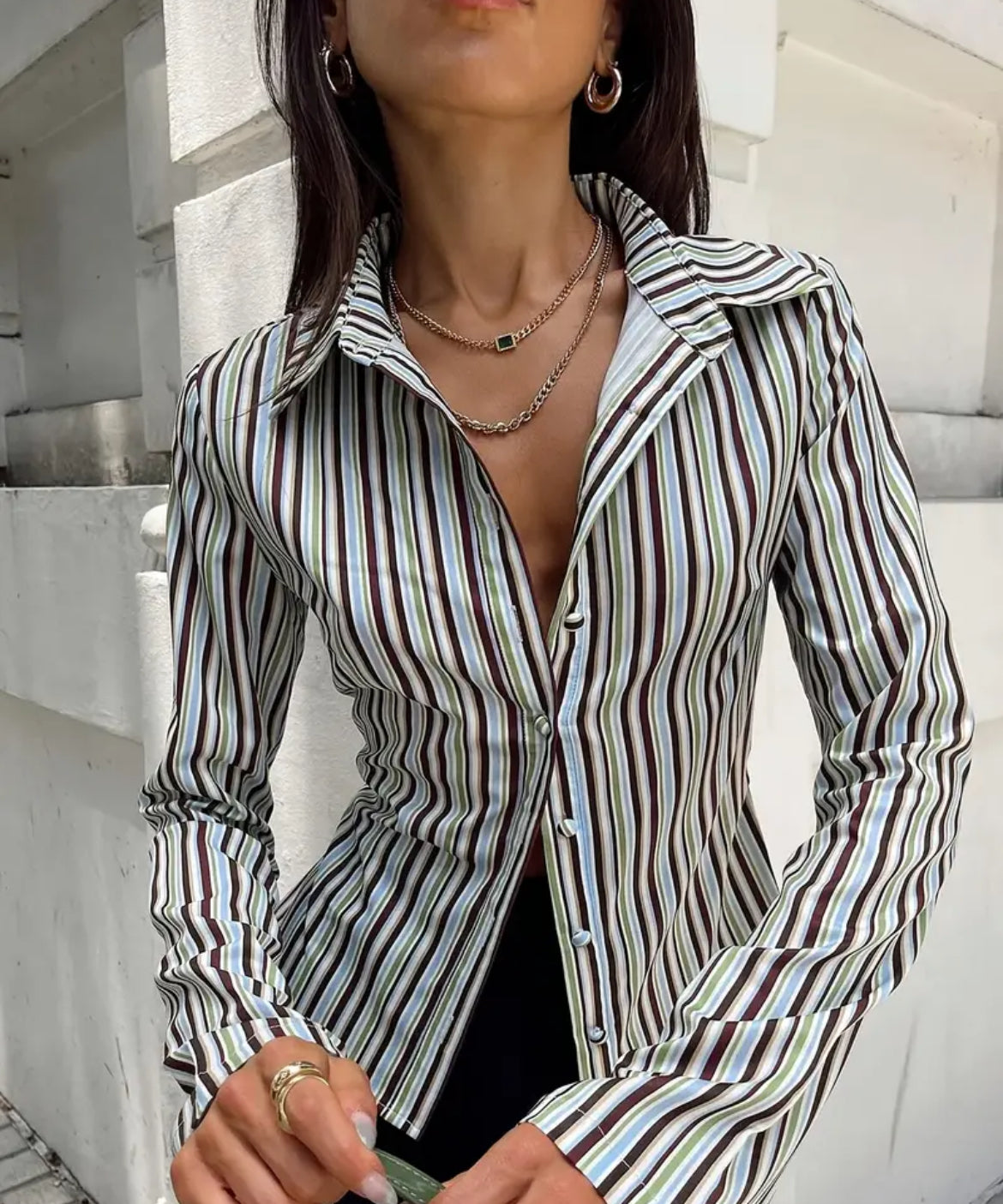 Veniccea Button Down