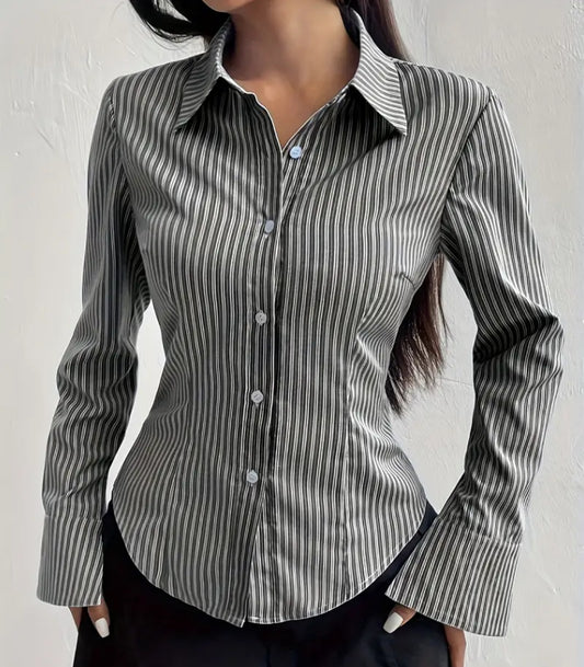 Striped Button Down