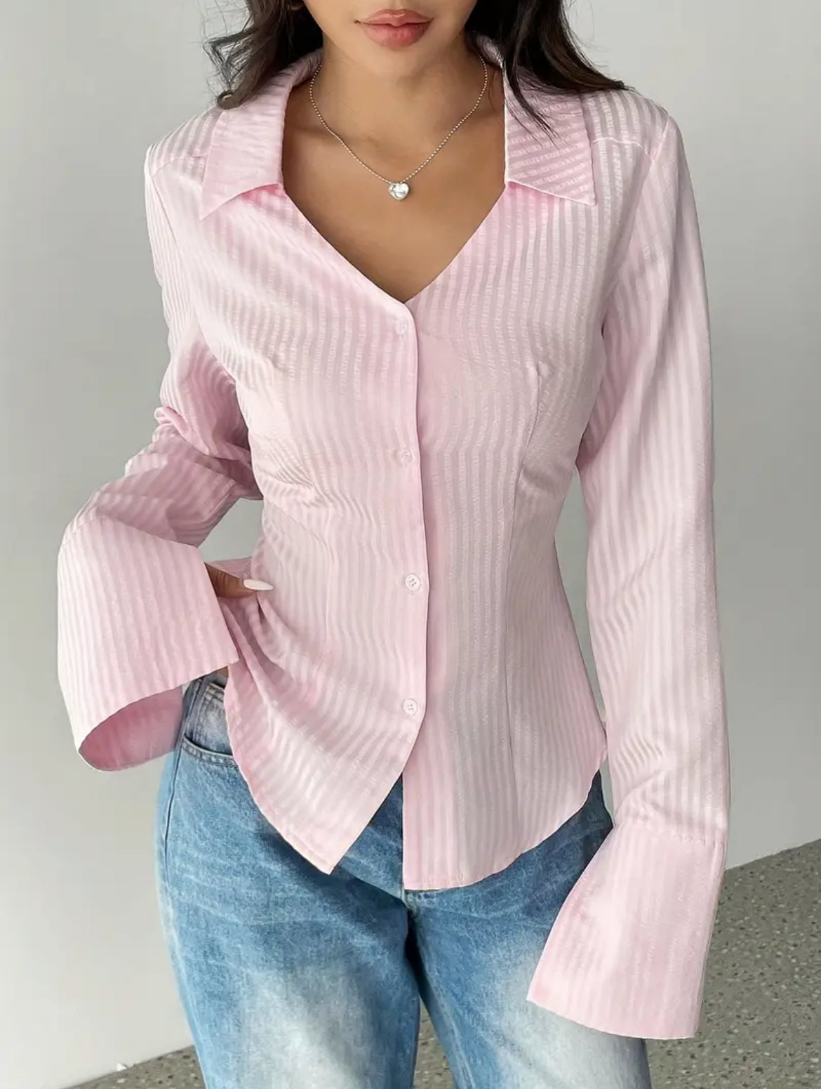 Striped Button Down