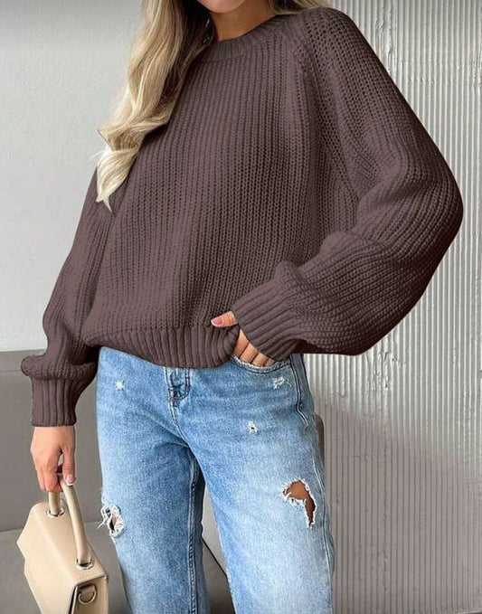 Solid Knit Sweater