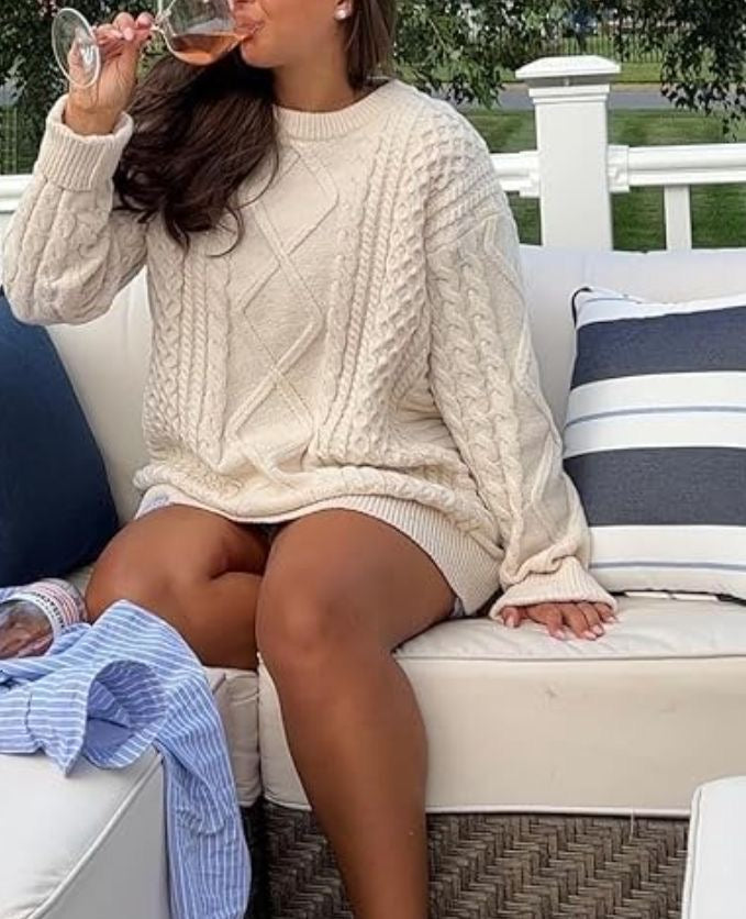 Solid Knit Sweater
