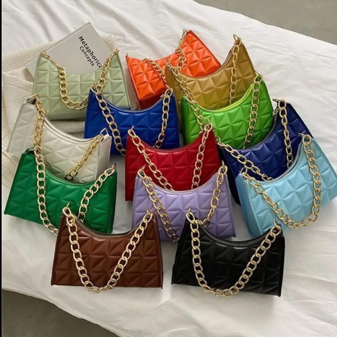 Diamond Textured Bags