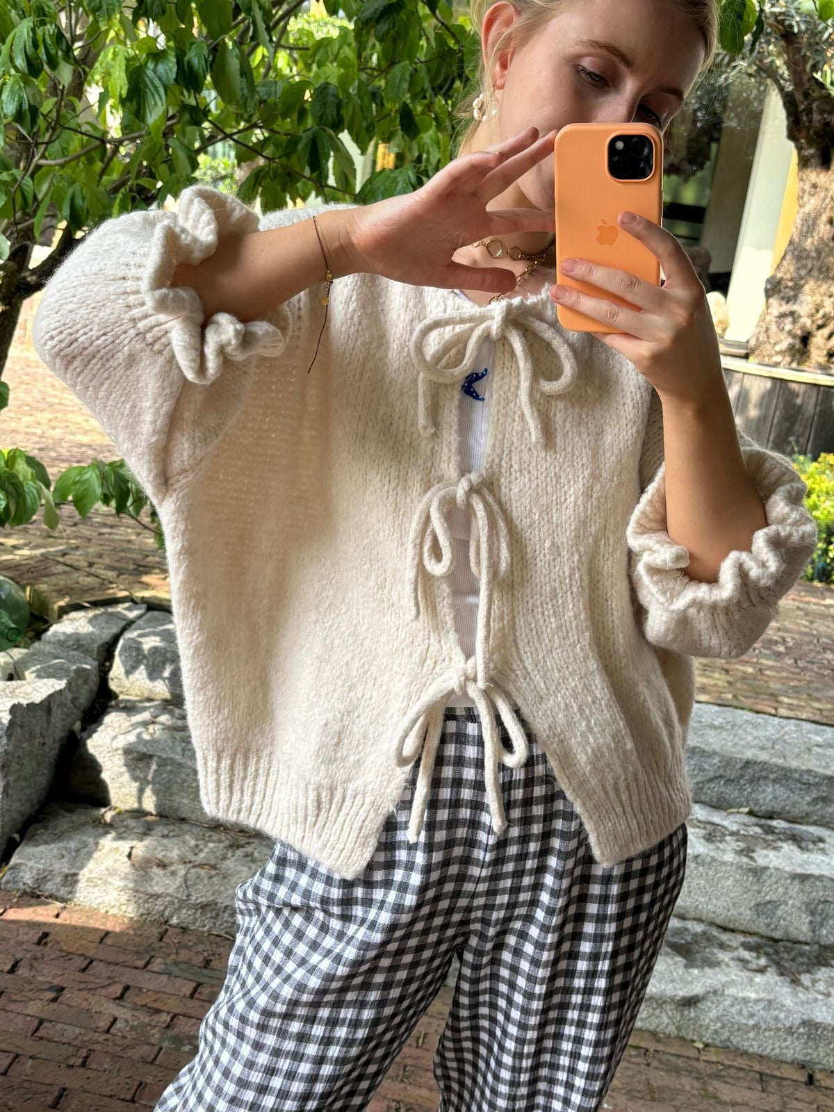 Cute Drawstring Sweater