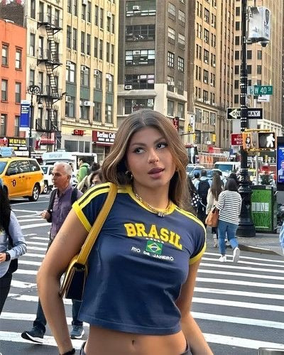 Brazil Crop Tee
