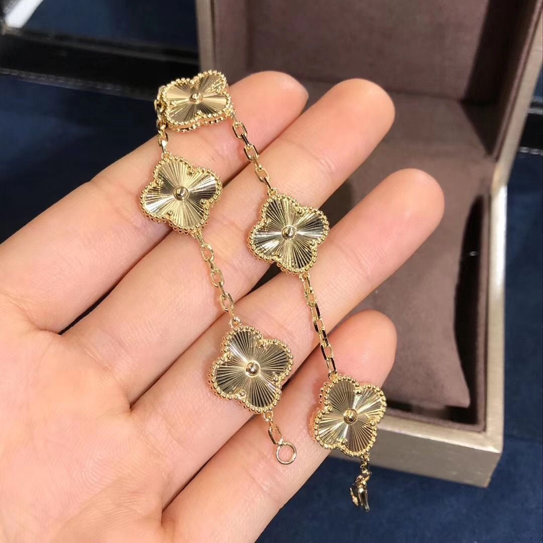 Van Cleef Golden Bracelet
