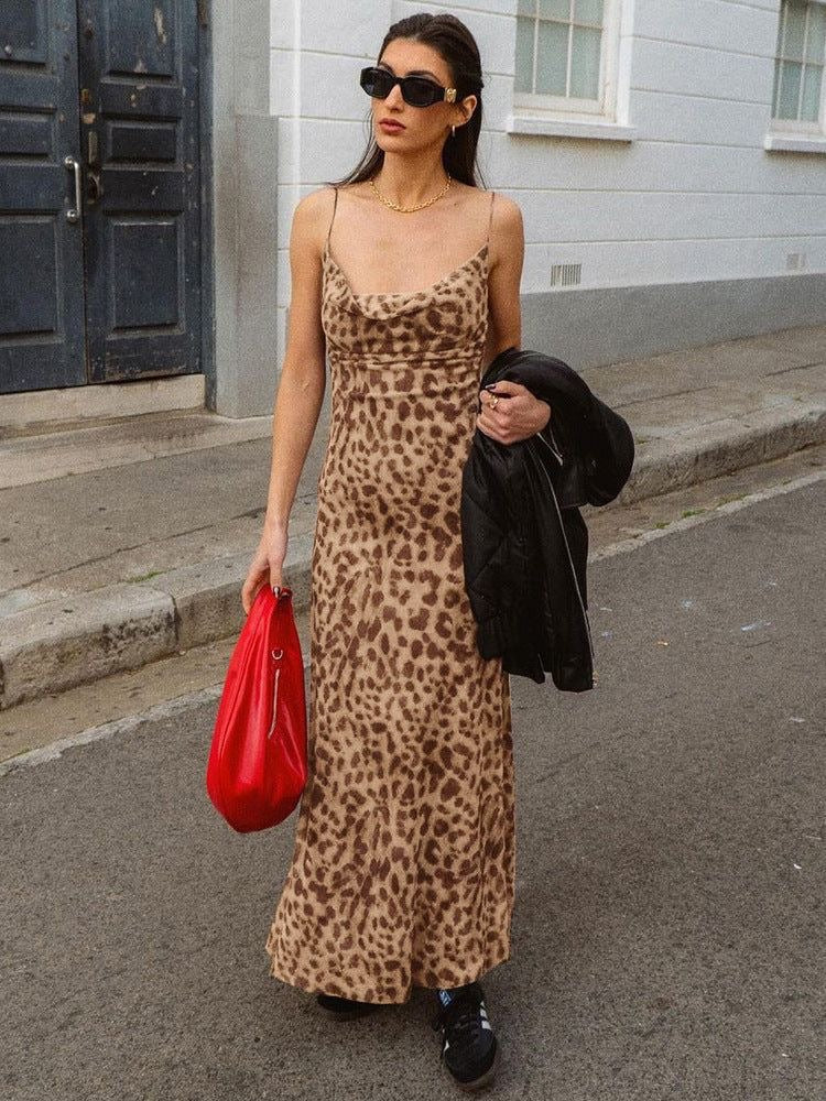 Vintage Leopard Dress