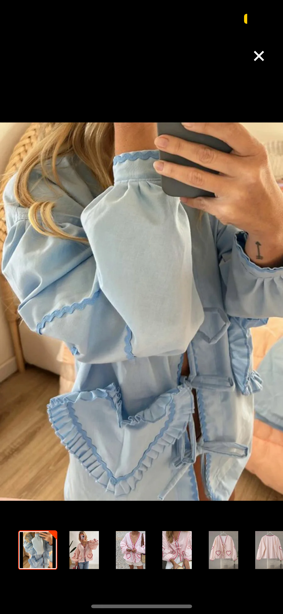 Heart bow plain cardigan