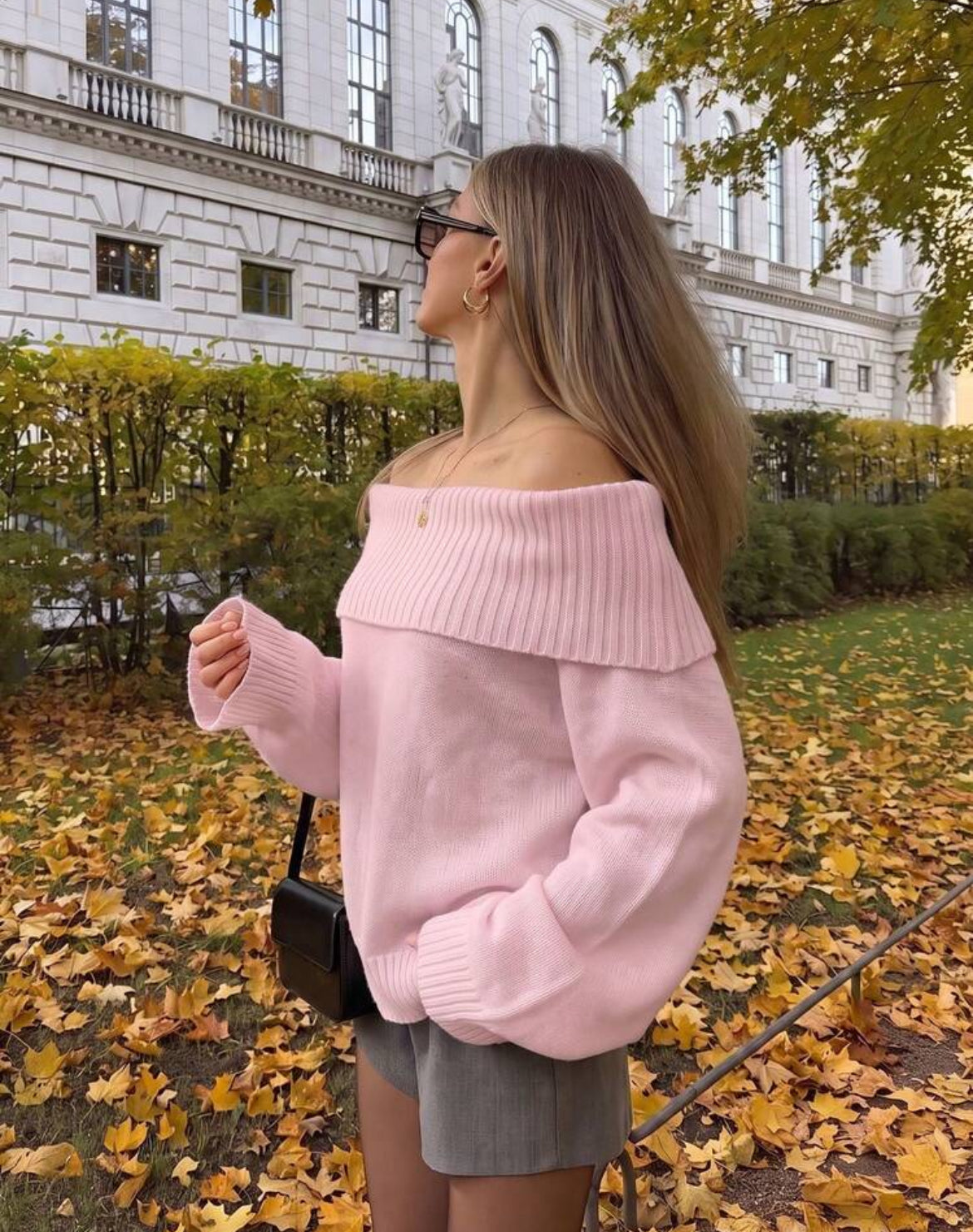 Off Shoulder Sweater