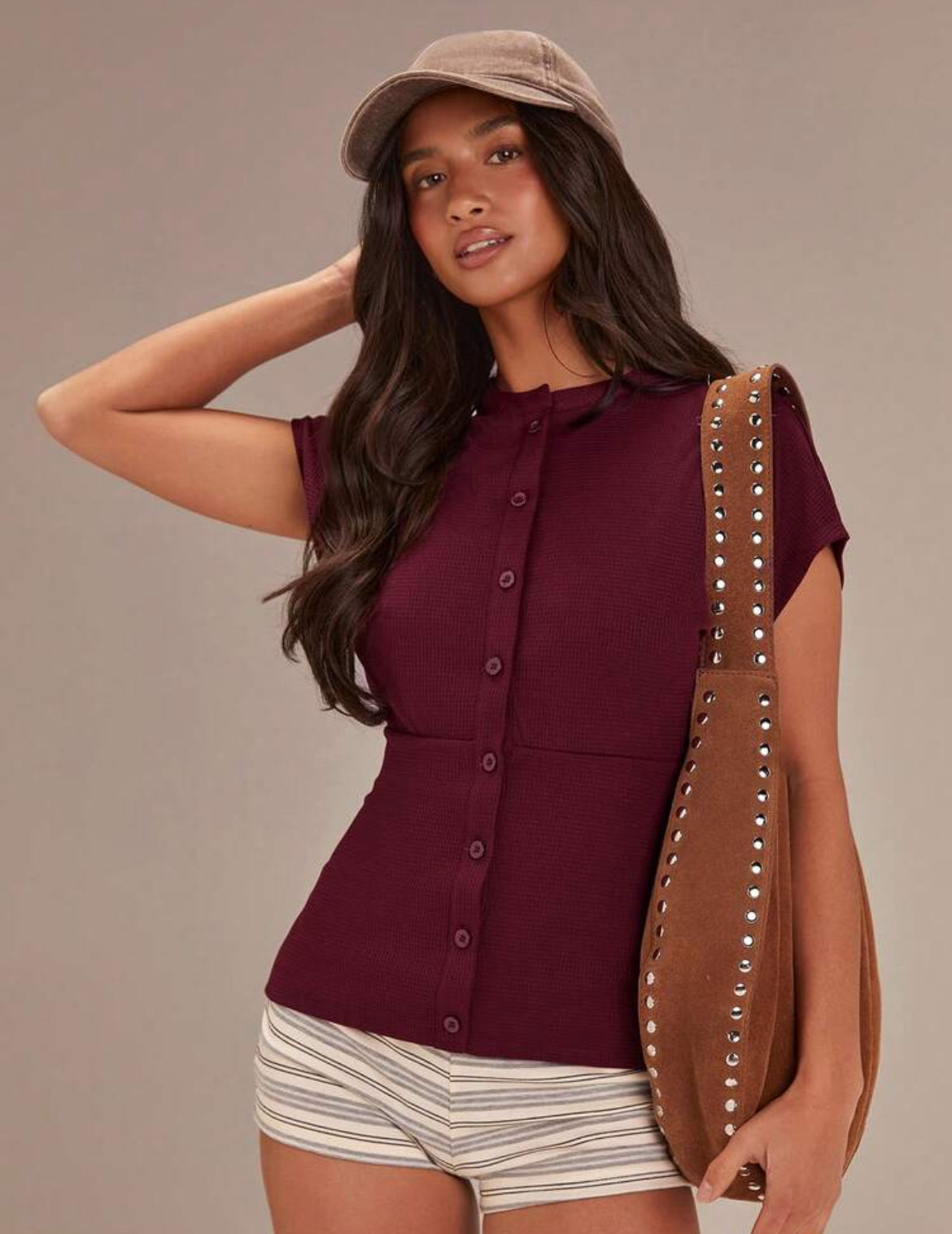 Elegant Rib Knit top