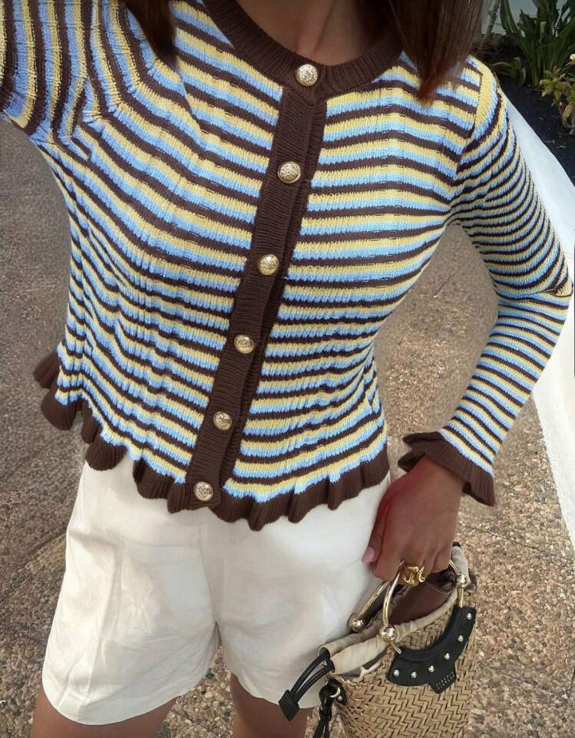 Striped sweat