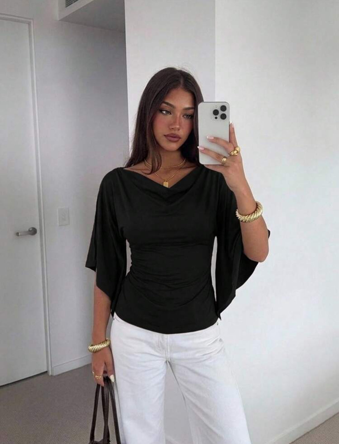 Cowl Neck Top