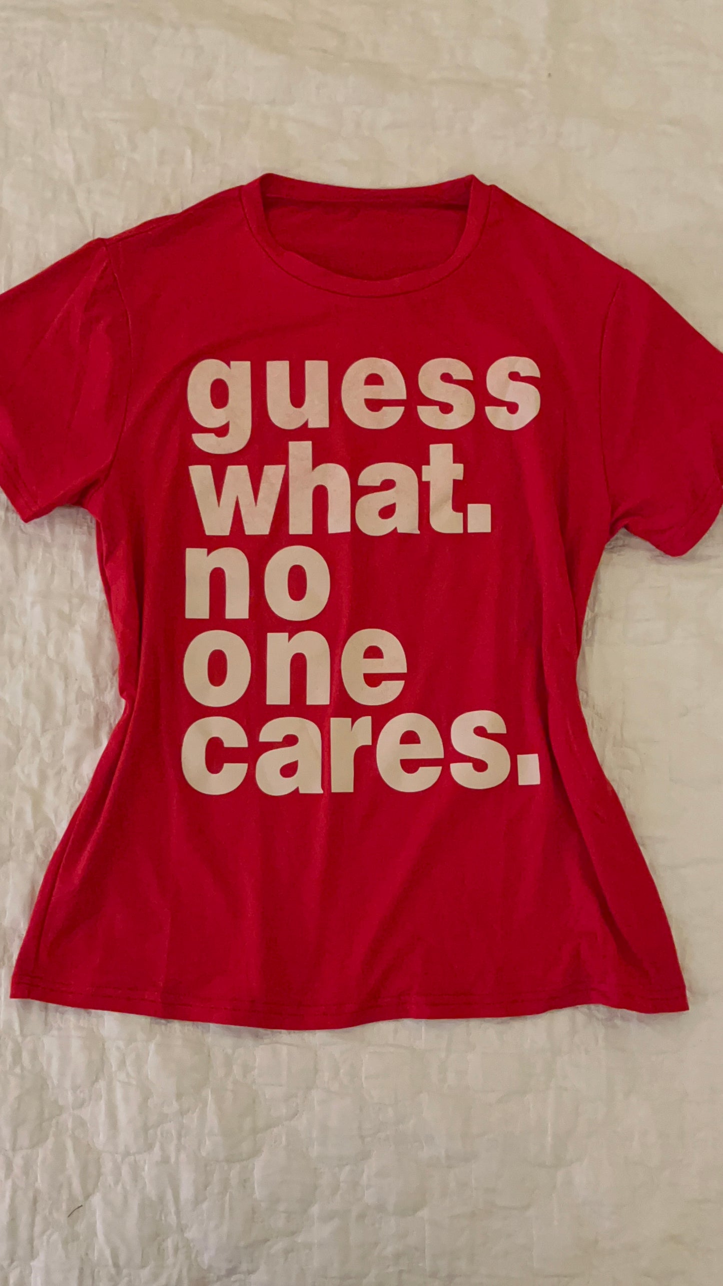Slogan Print Tee