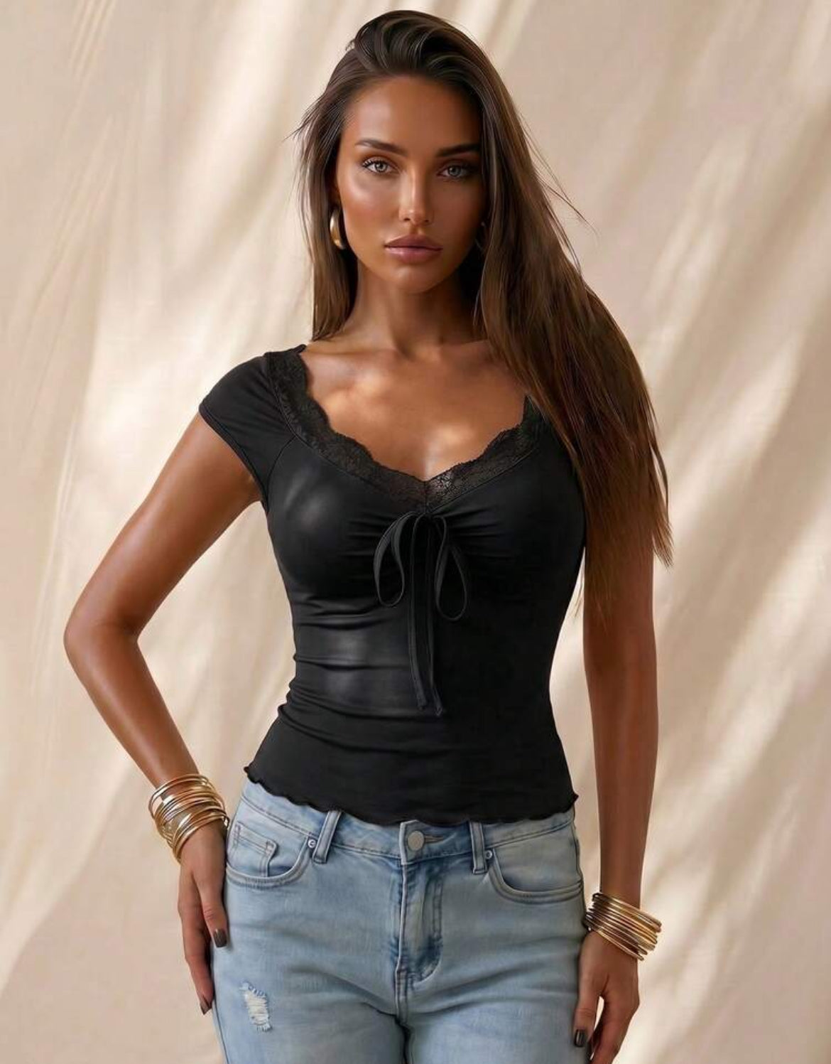 Basic Lace Top