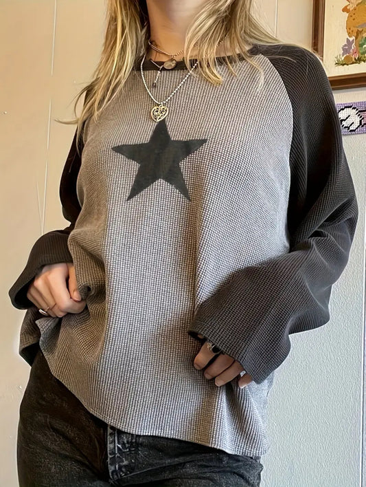 Star oversized sweatshirt