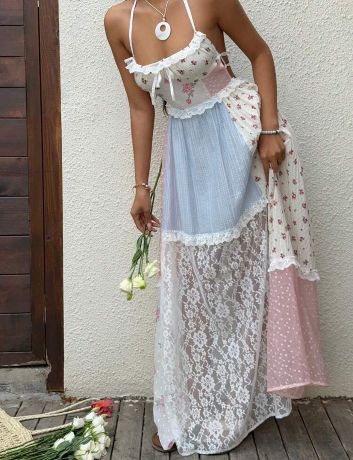 Romantic lace dress