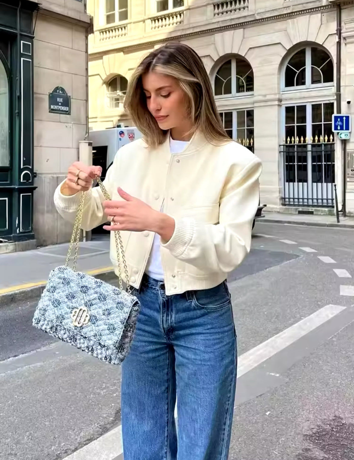 White chic jacket