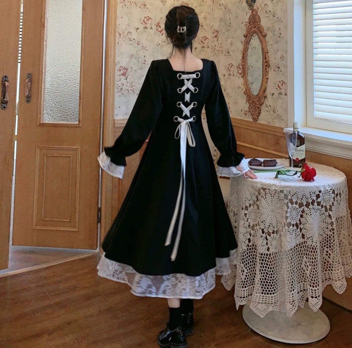 Elegant Ruffle Dress