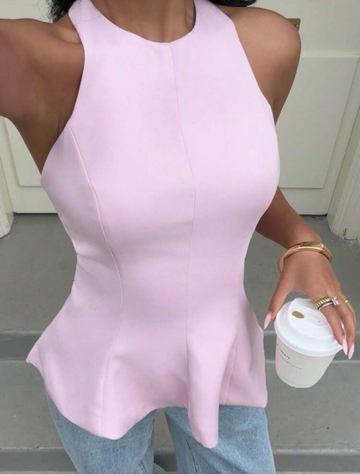 Peplum Top