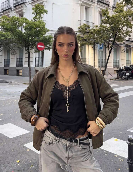 Suede Jacket