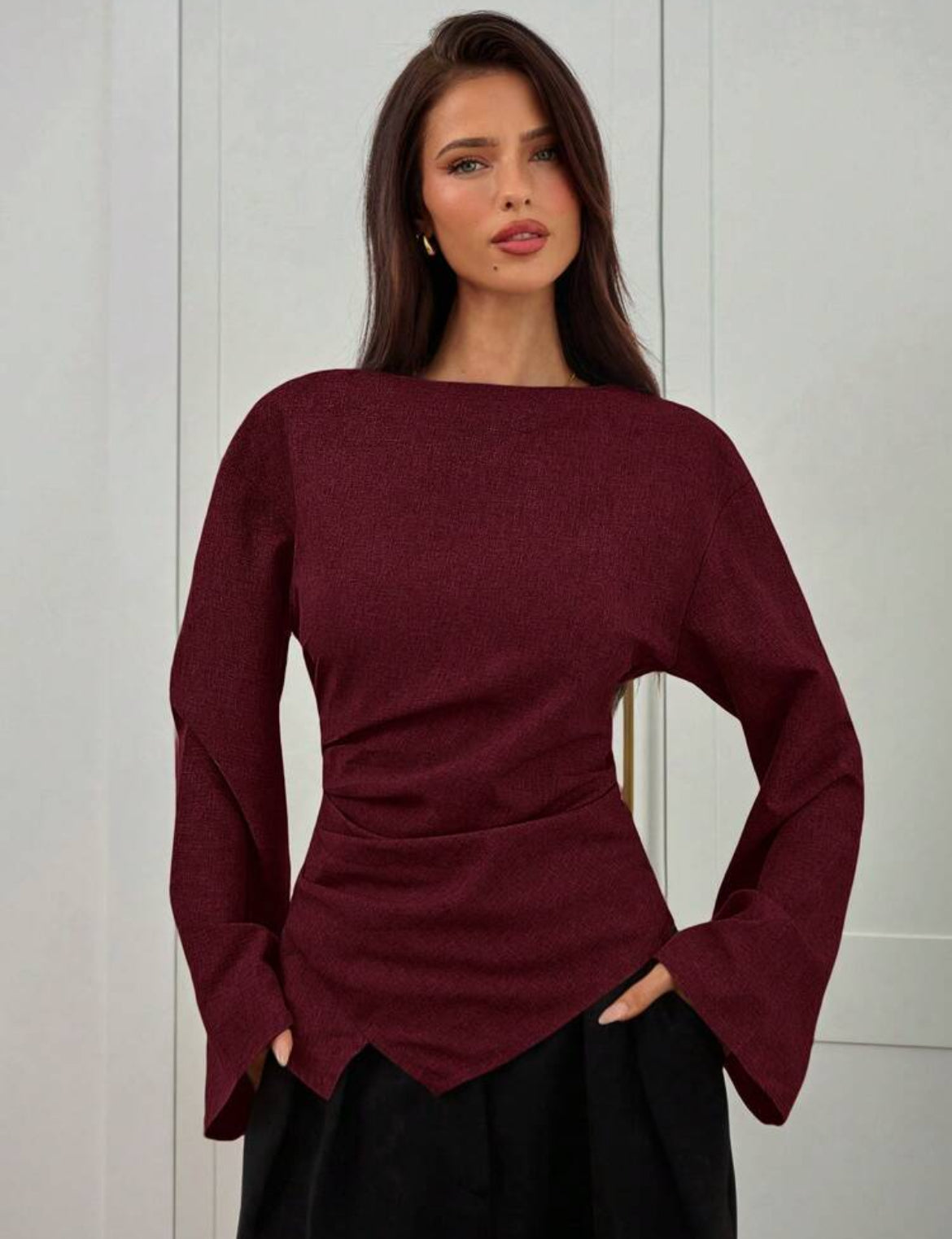Commuter Waist Blouse