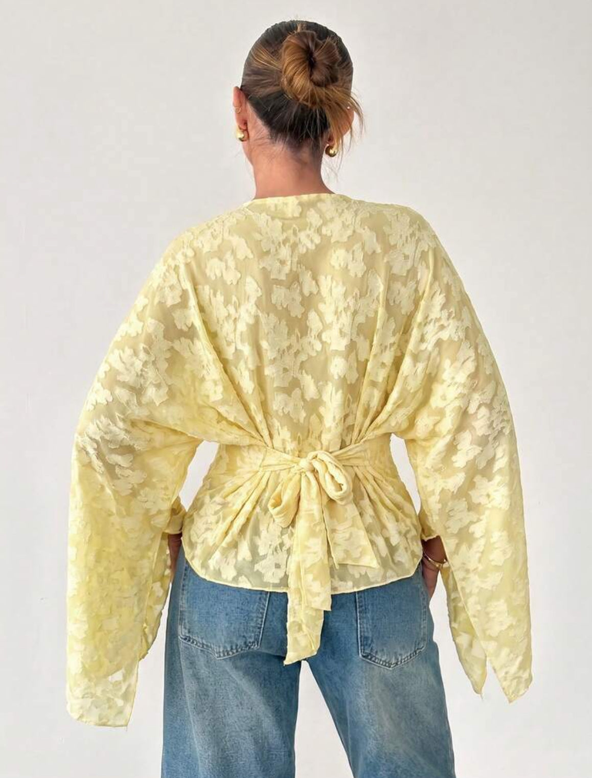 Batwing Sleeve Top