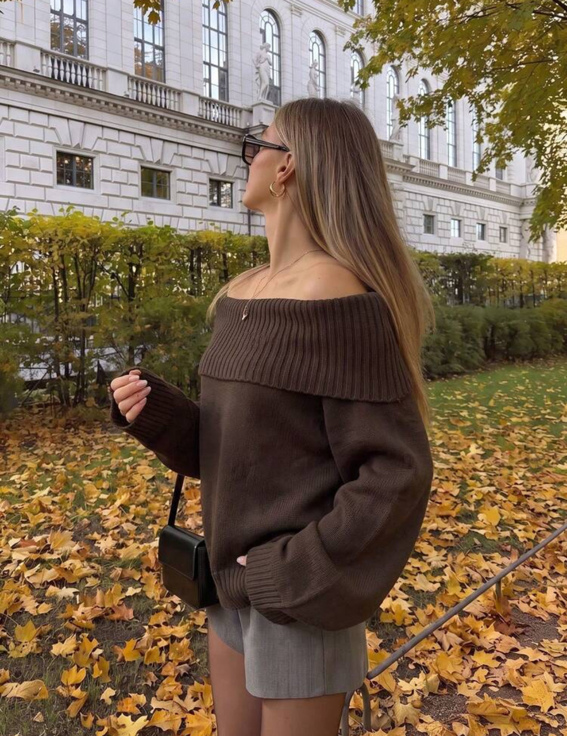 Off Shoulder Sweater