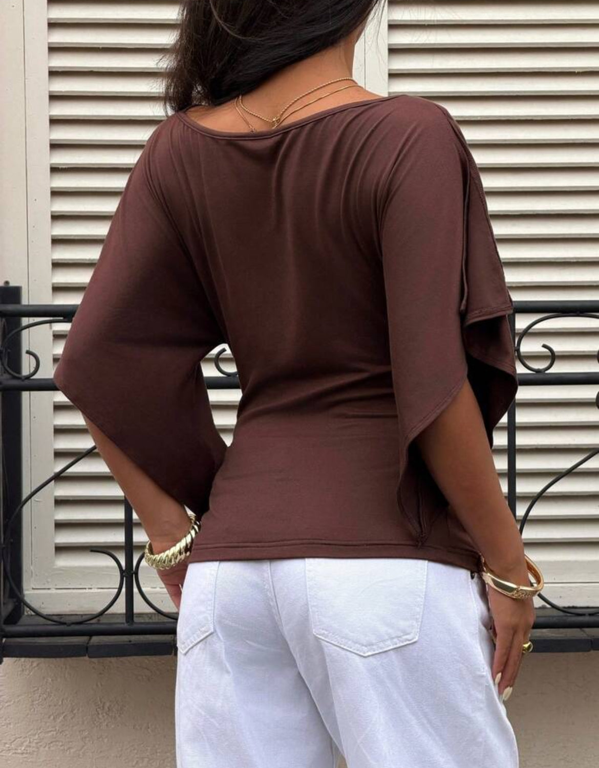 Cowl Neck Top
