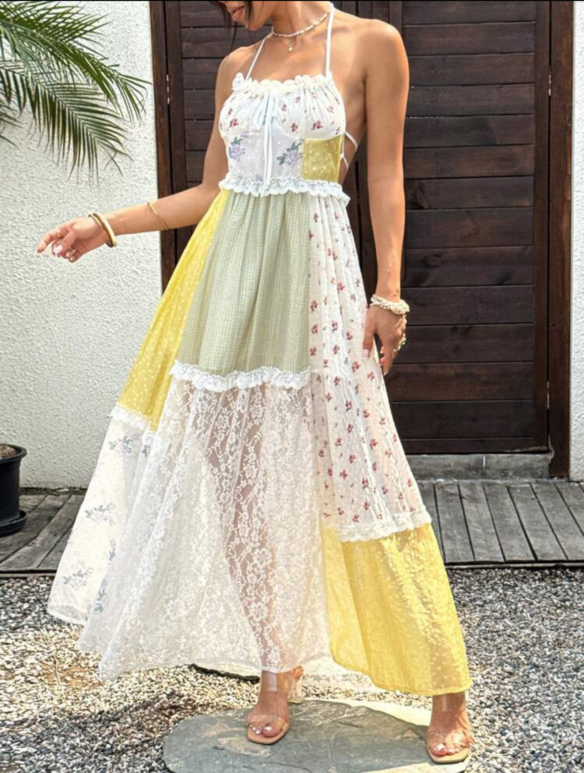 Romantic lace dress