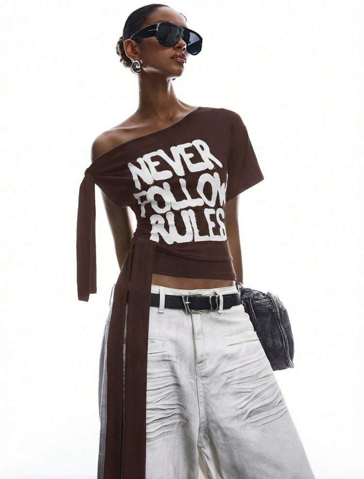 Never Follow Rules Graphic Tee