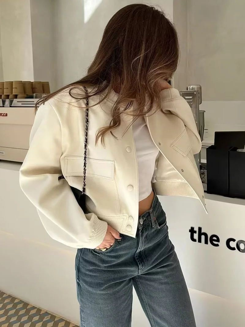 White chic jacket