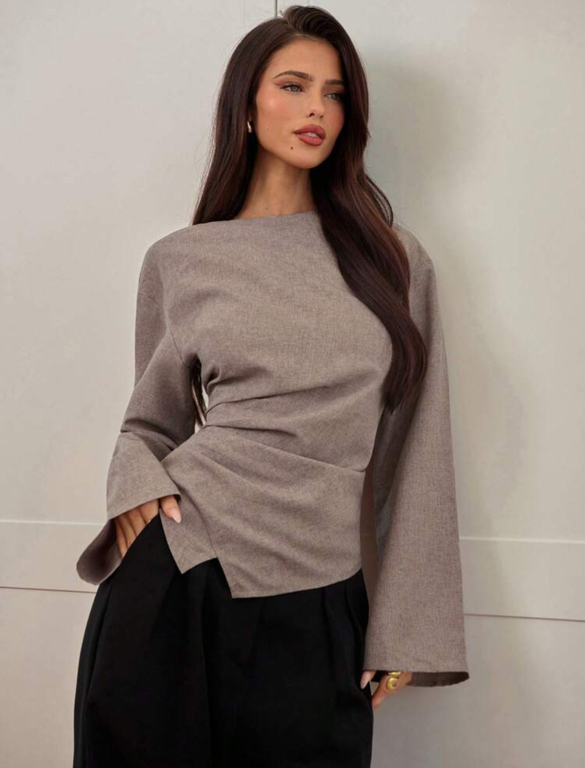 Commuter Waist Blouse