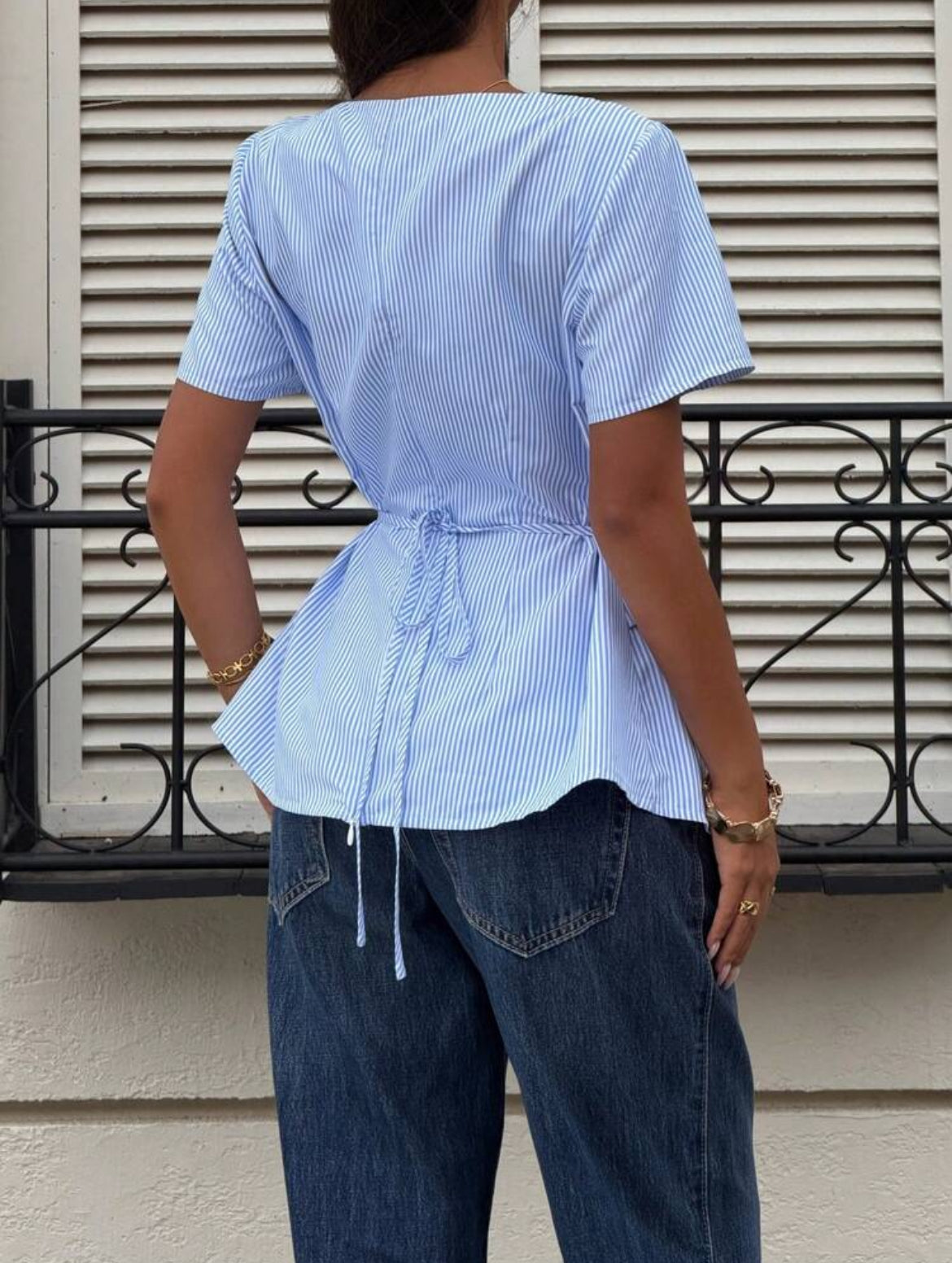 Cinched Blouse