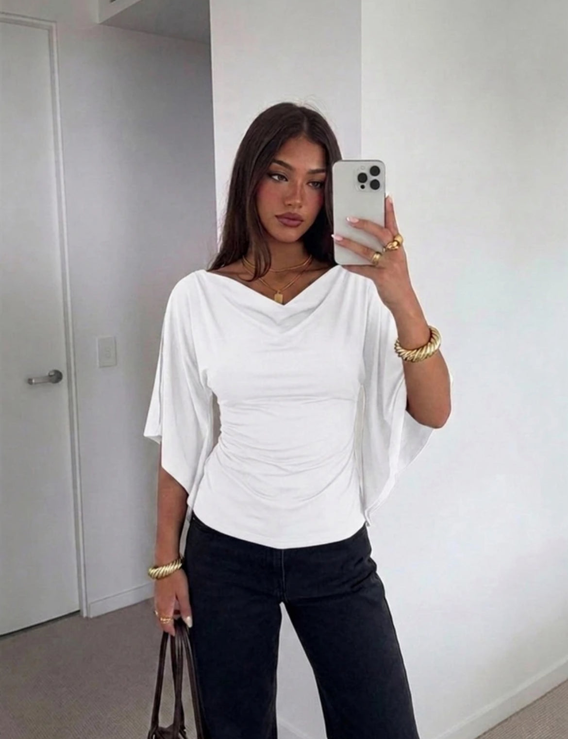 Cowl Neck Top