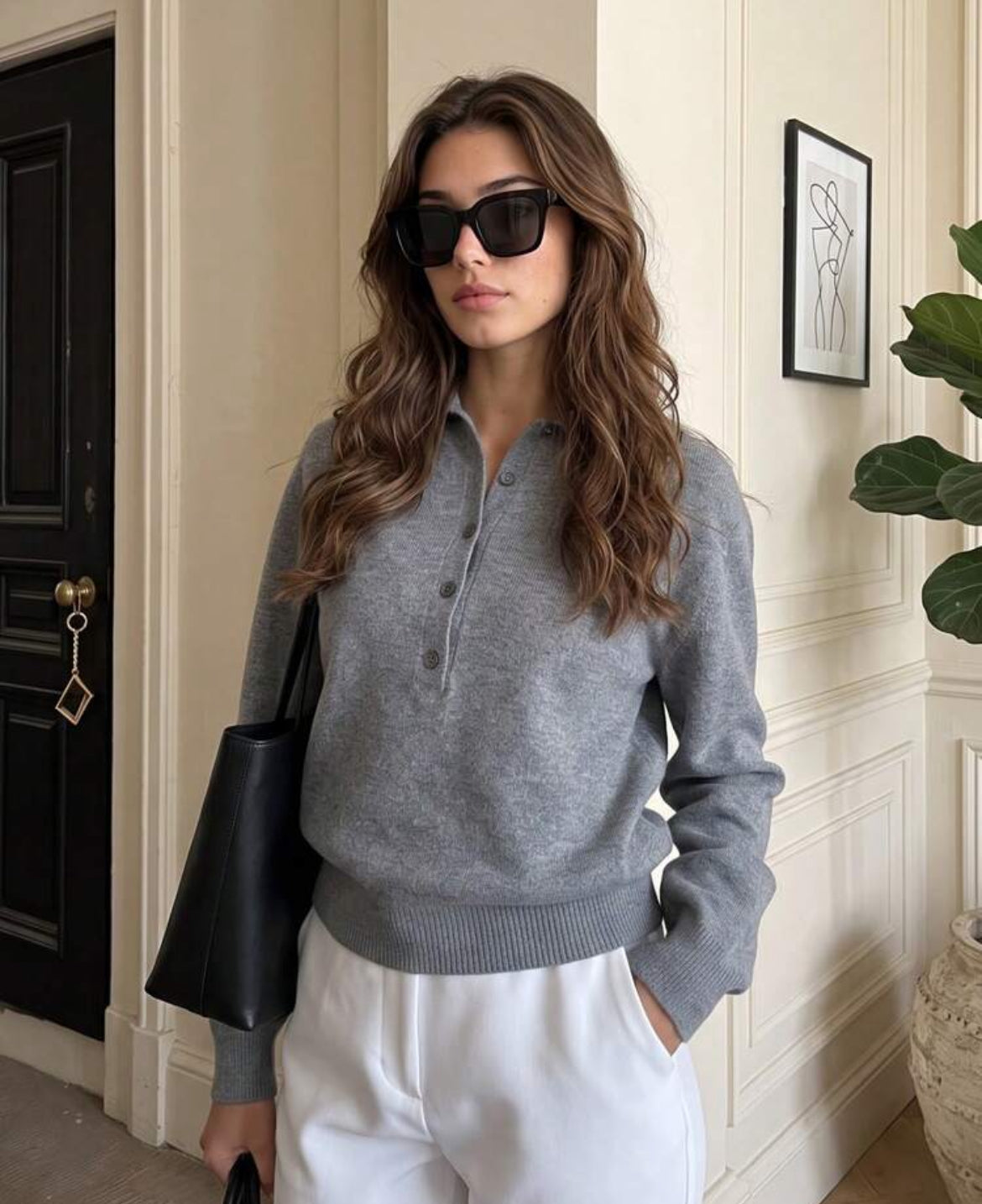 Gray Pullover