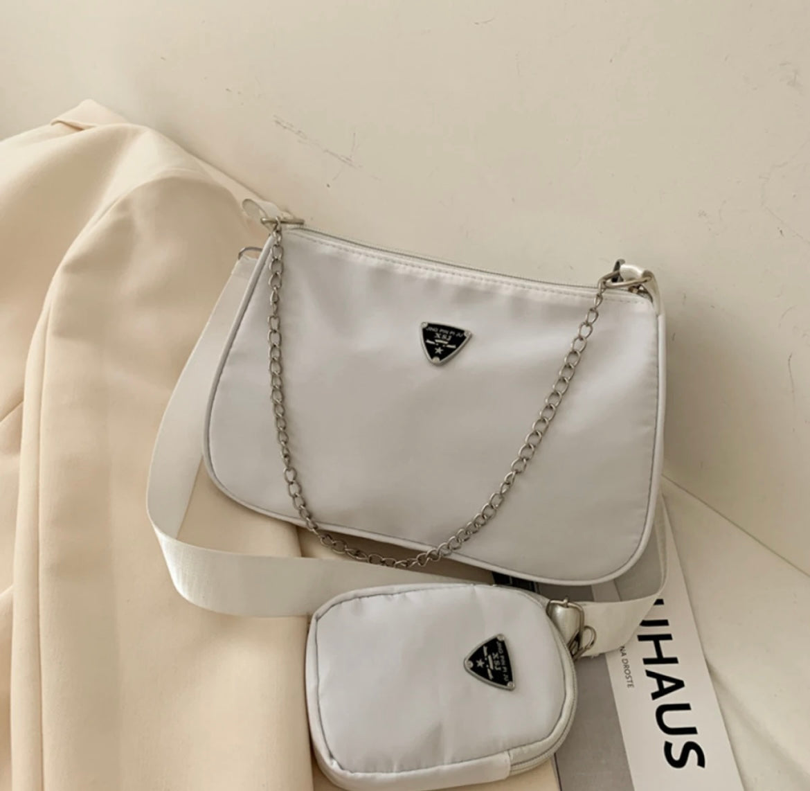 Prada Nylon Shoulder Bag Dupe Prada Dupe Bag – THE WOW FACTOR