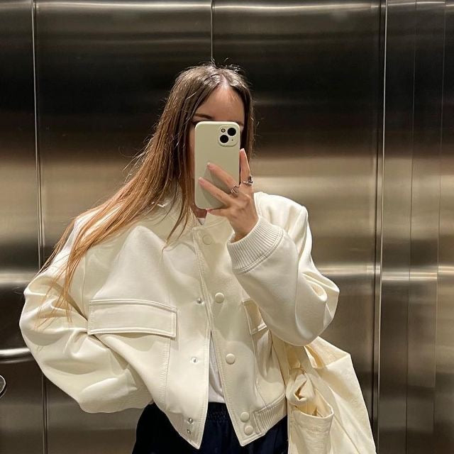 White chic jacket