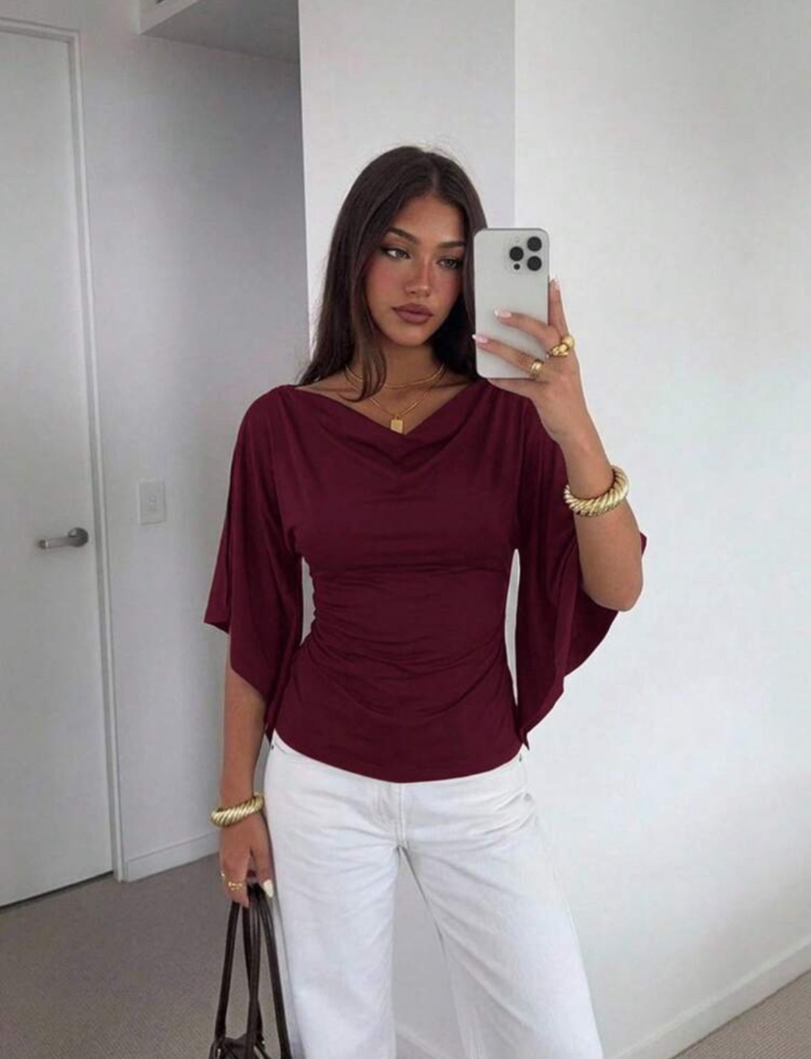 Cowl Neck Top
