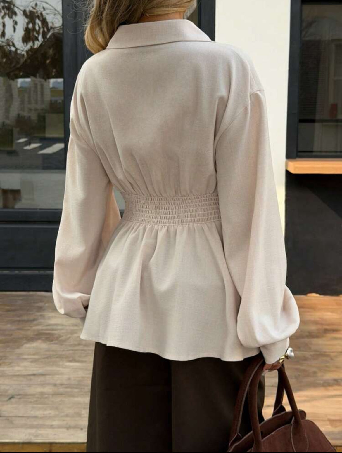 Peplum Blouse