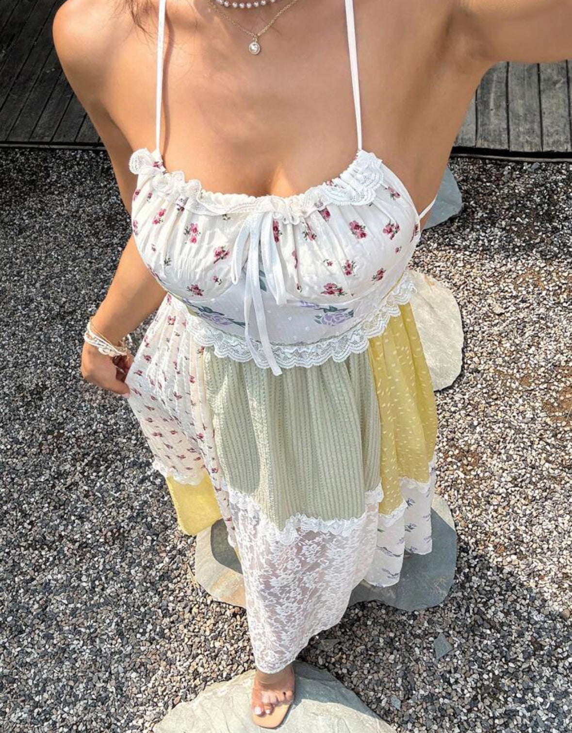 Romantic lace dress