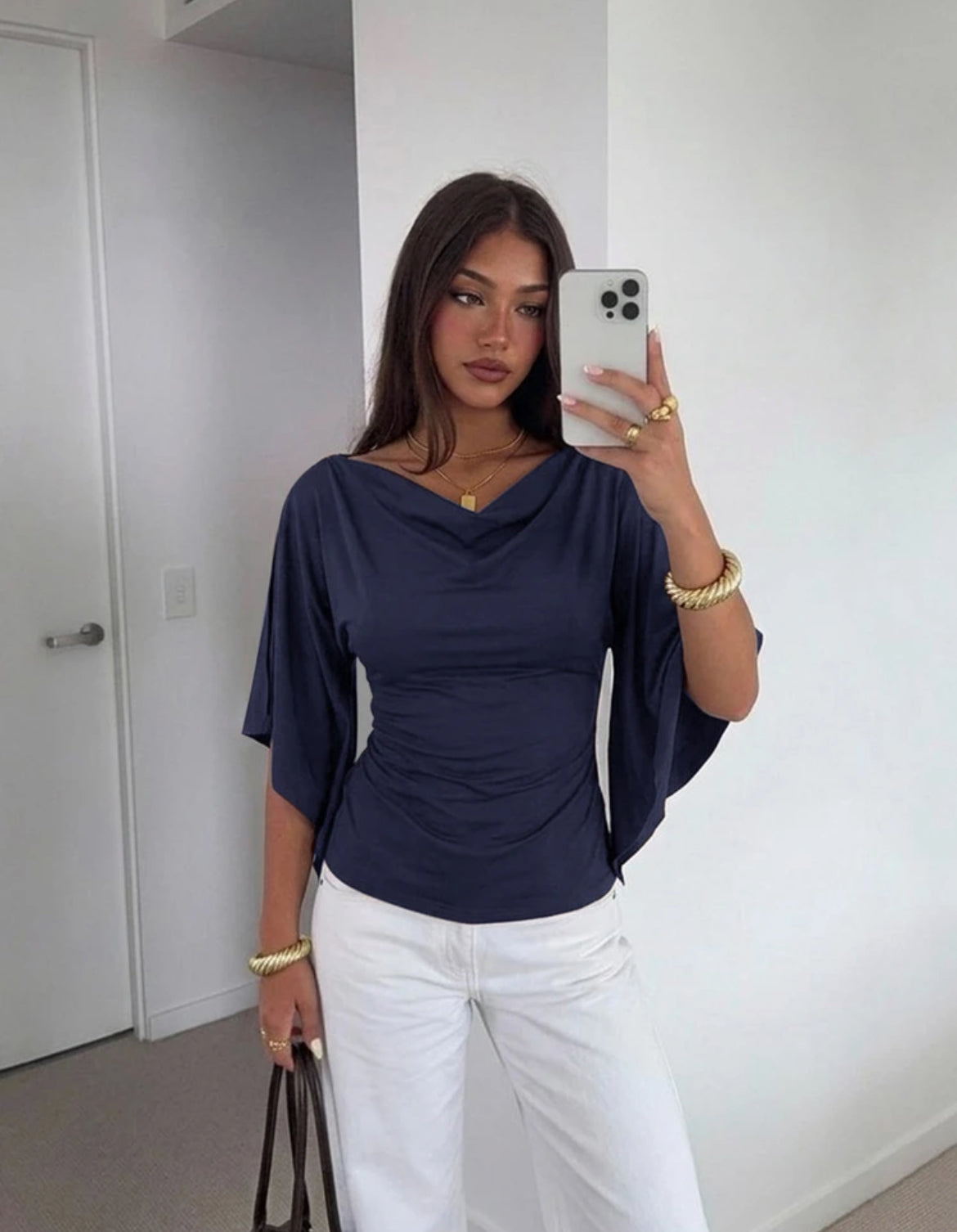 Cowl Neck Top