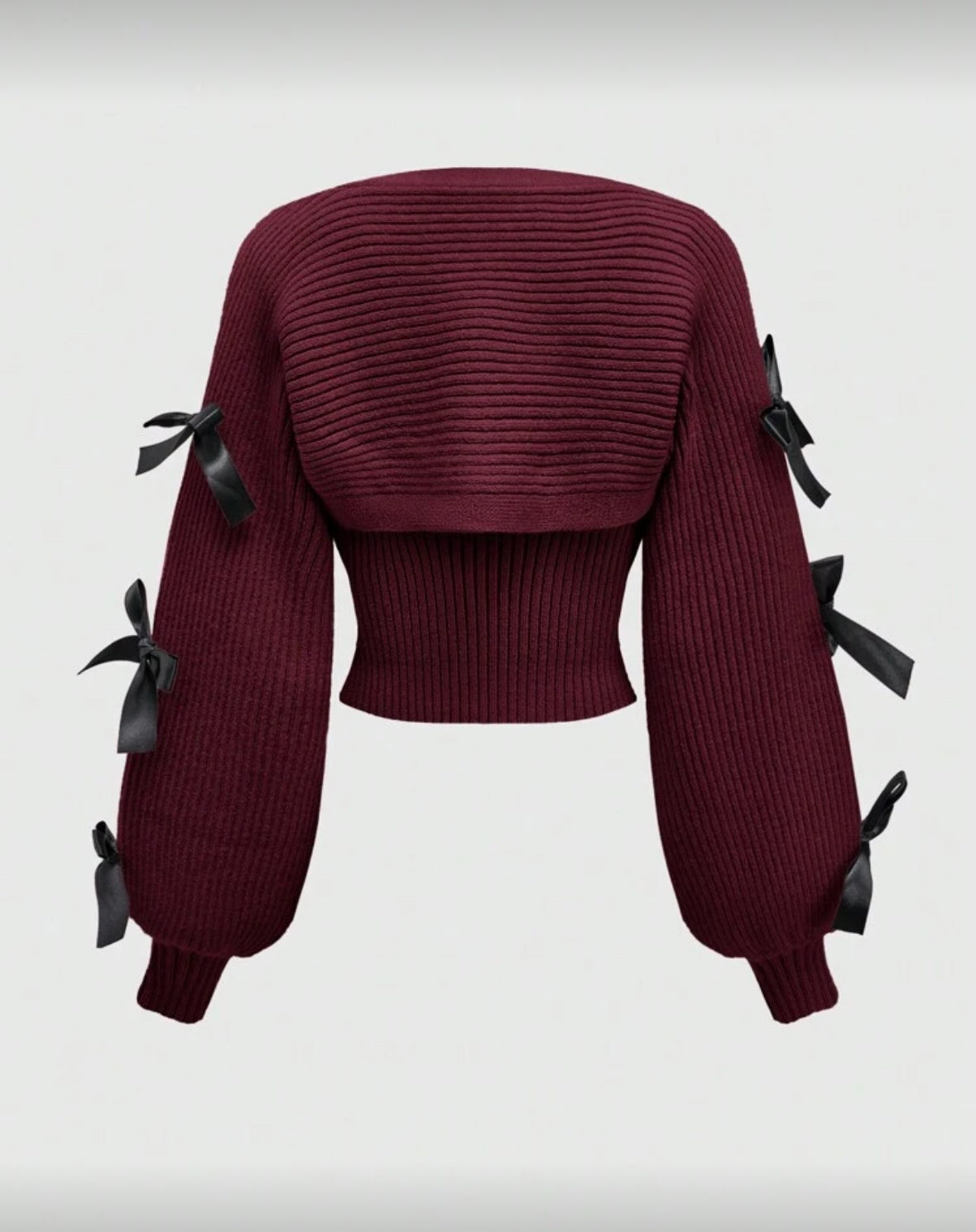 Burgundy 2 pcs sweat