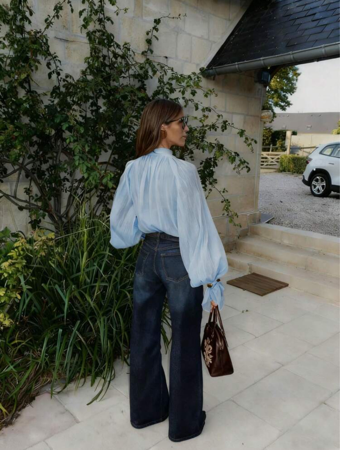 Chiffon Sheer Top