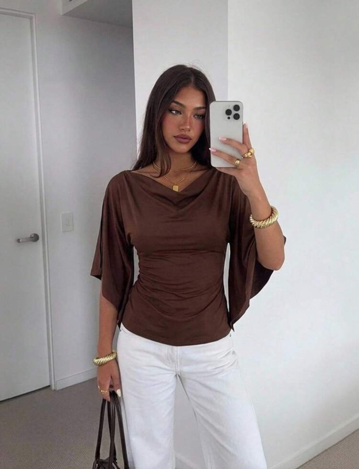 Cowl Neck Top