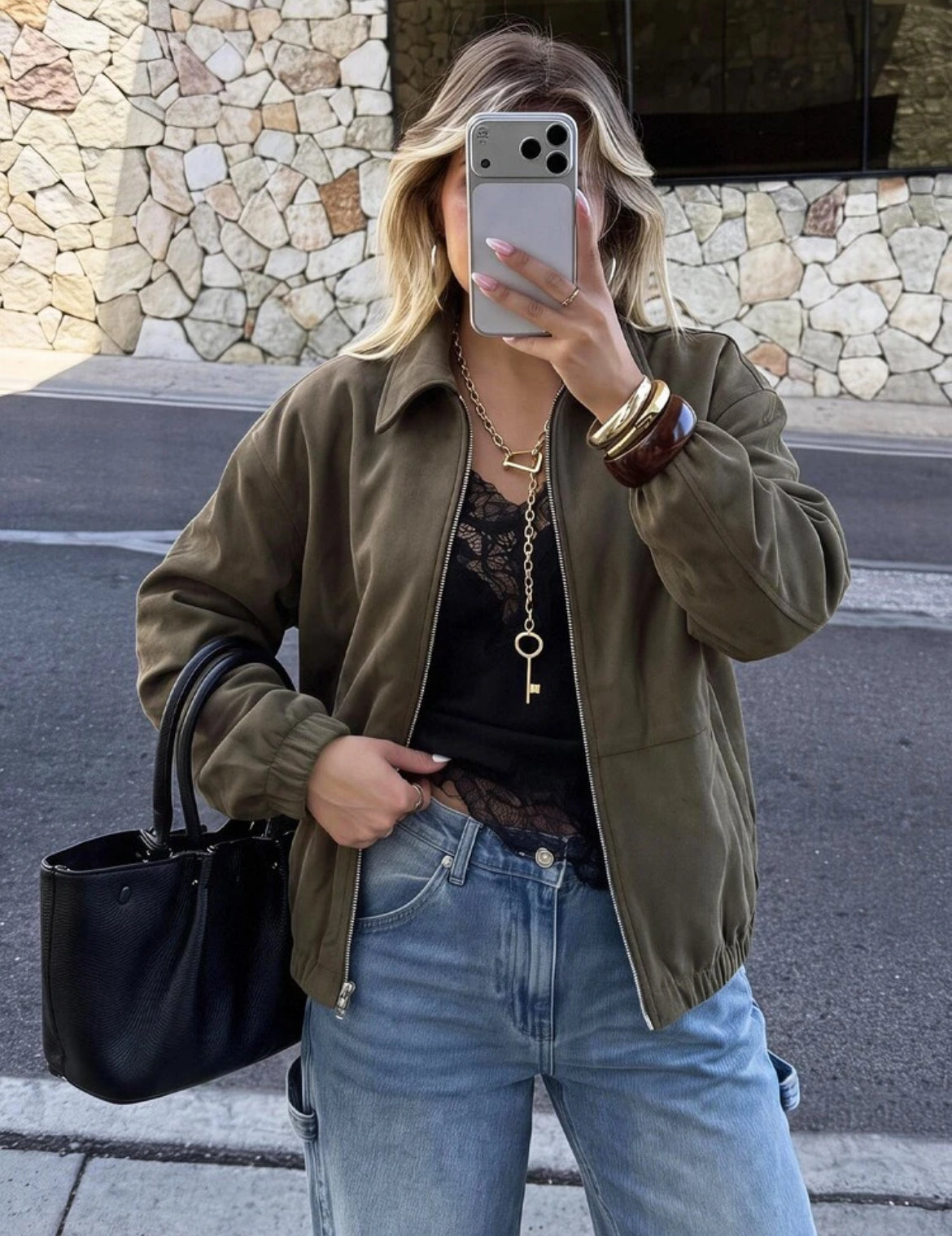 Suede Jacket