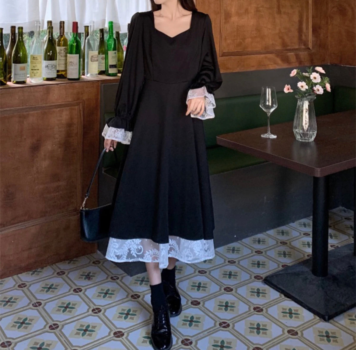 Elegant Ruffle Dress