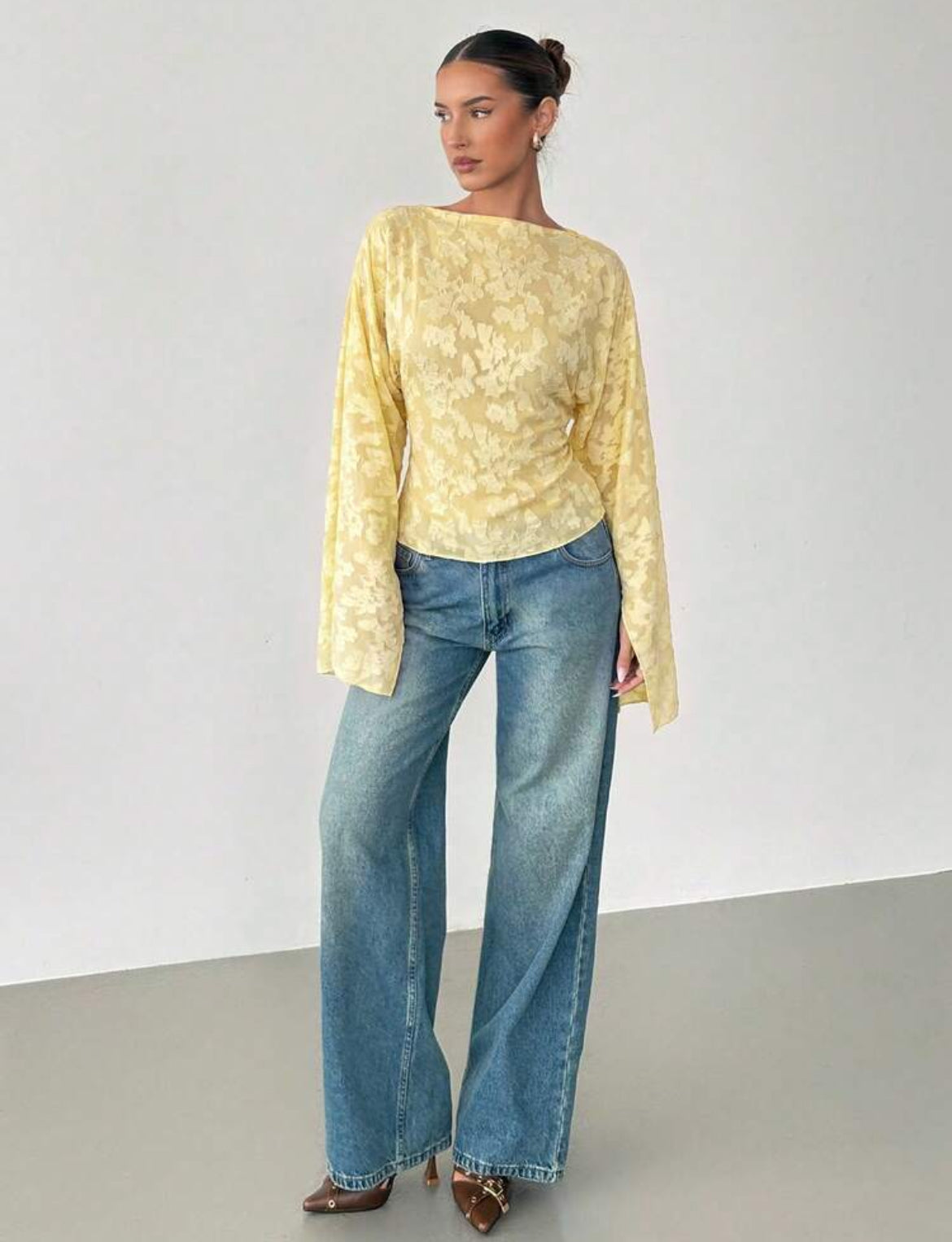 Batwing Sleeve Top