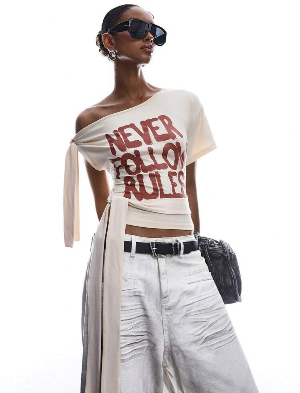 Never Follow Rules Graphic Tee