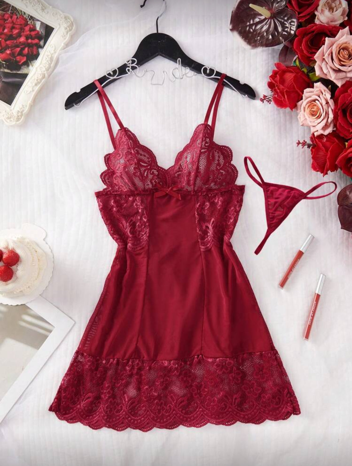 Mesh Nightgown