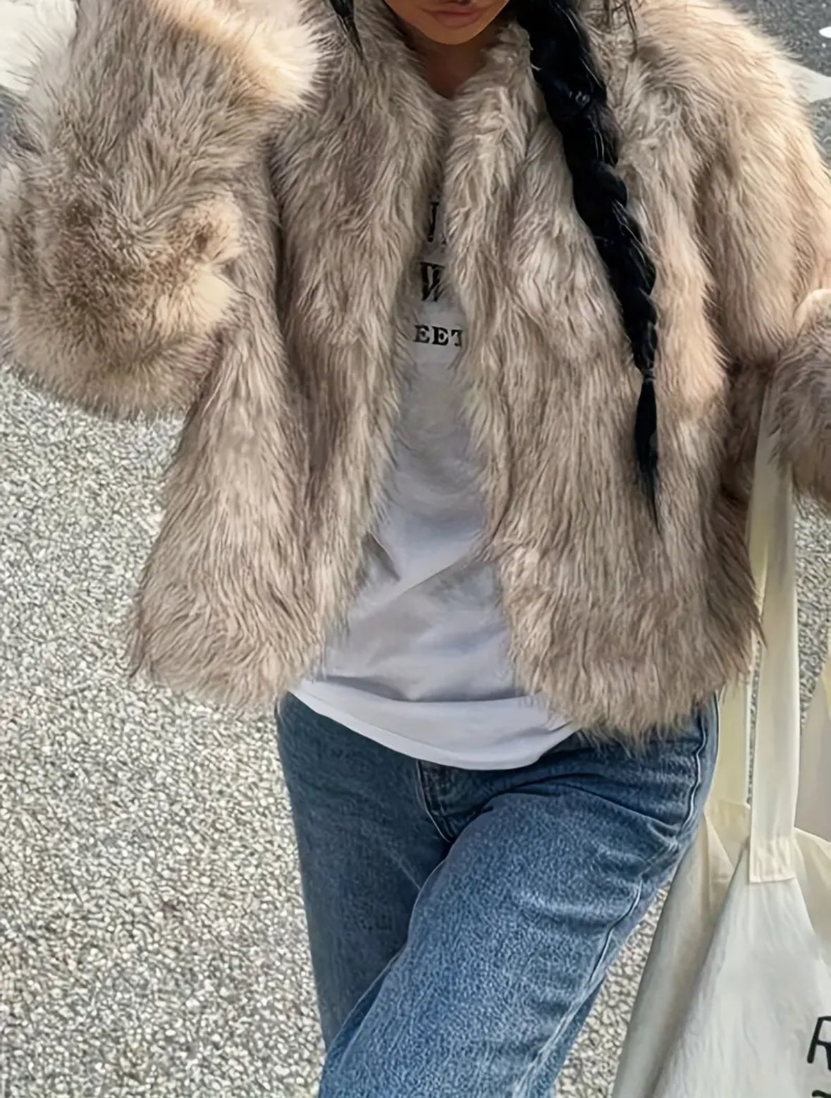 Faux Fur Jacket