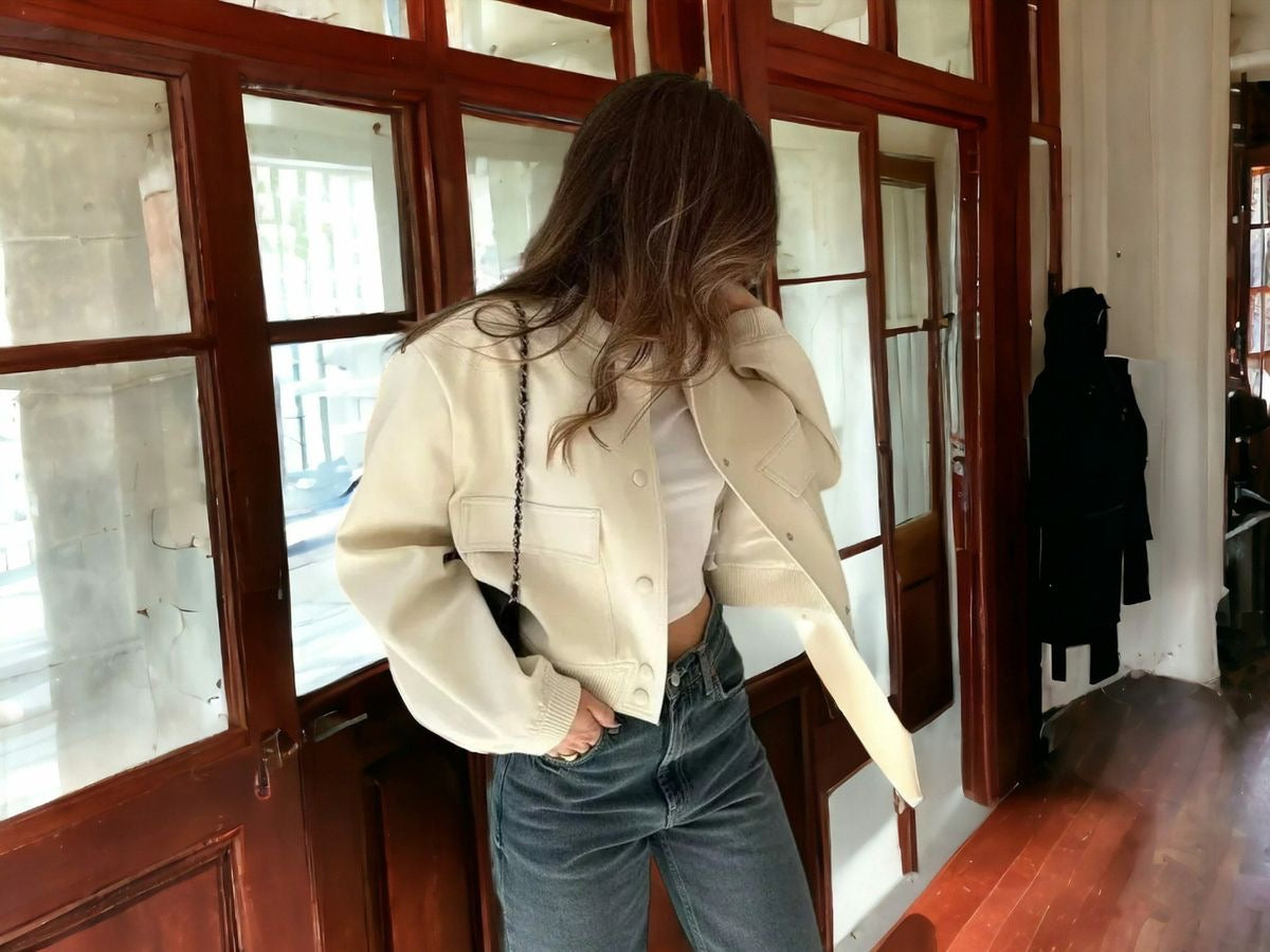 White chic jacket